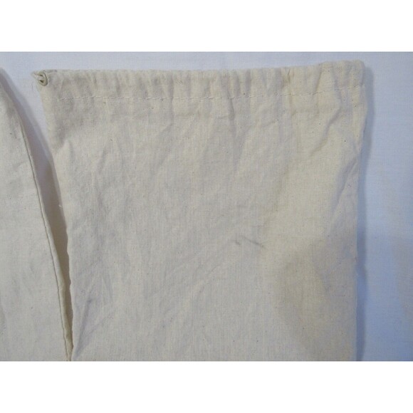 Salvatore Ferragamo Beige Logo Drawstring Shoe Bags Dust Bags 2 of Them EUC - Picture 7 of 11